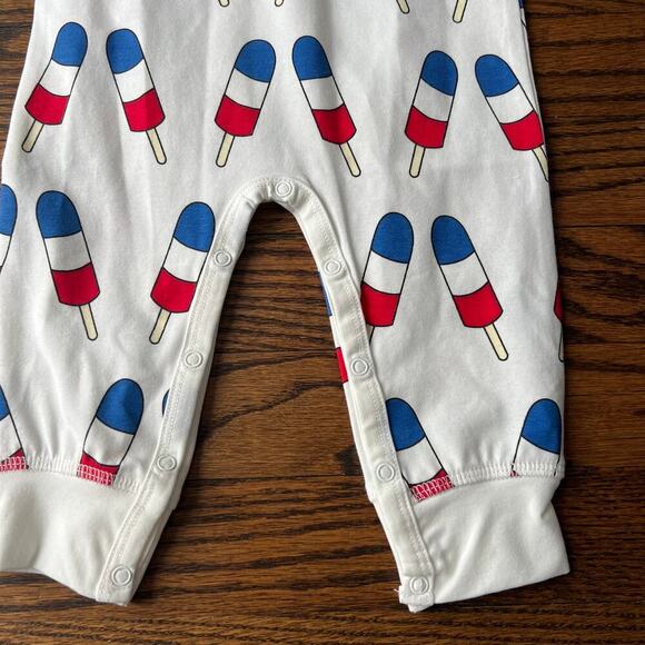 New Monica + Andy Ice Pops Cotton Snap Long Sleeve Unisex Romper 9-12 months - Picture 2 of 3